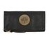 Daria Fold-Over Clutch, £110, Handbags, Black, Leather, Front view